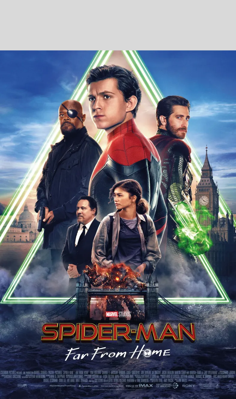 Affiche du film Spider-Man Far From Home